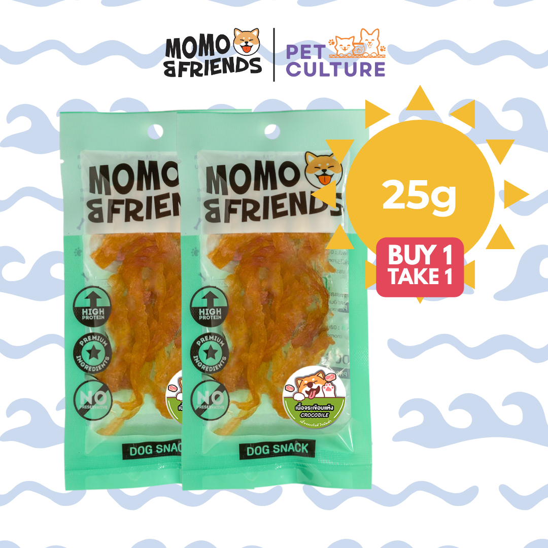 Momo & Friends Crocodile Meat 25g B1T1
