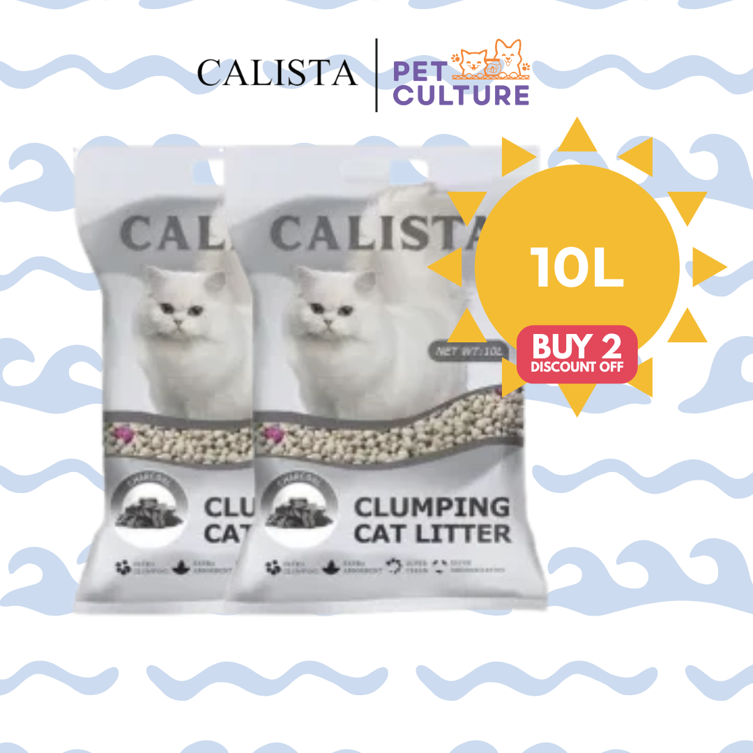 Buy 2 Discount Off Calista Cat Litter Charcoal 10L