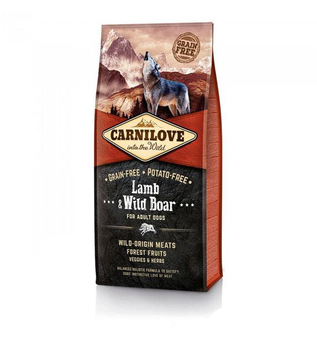 Carnilove Lamb and Wild Boar For Adult Dogs