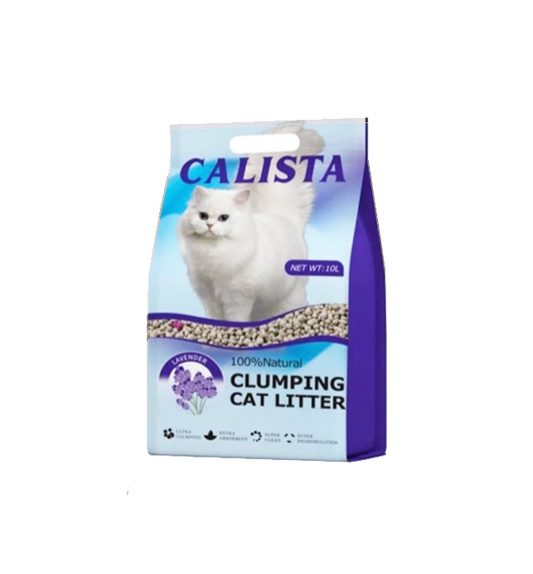 Calista Clumping Cat litter Lavender Scent 10L