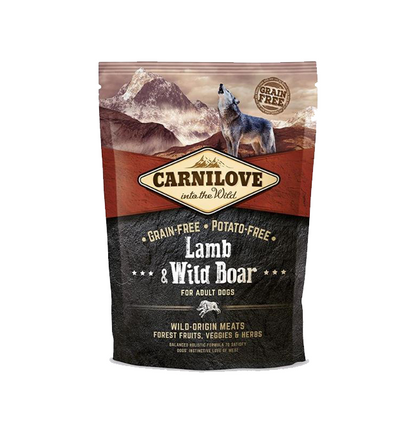 Carnilove Lamb and Wild Boar For Adult Dogs