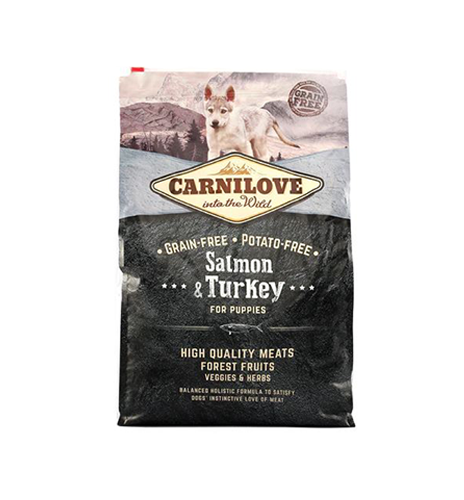 Carnilove salmon & 2024 turkey for puppies