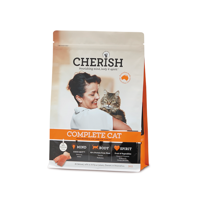 Cherish Complete Cat Dry Cat Food 3kg