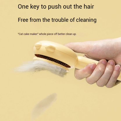 Self-Cleaning Massage Pet Grooming Brush
