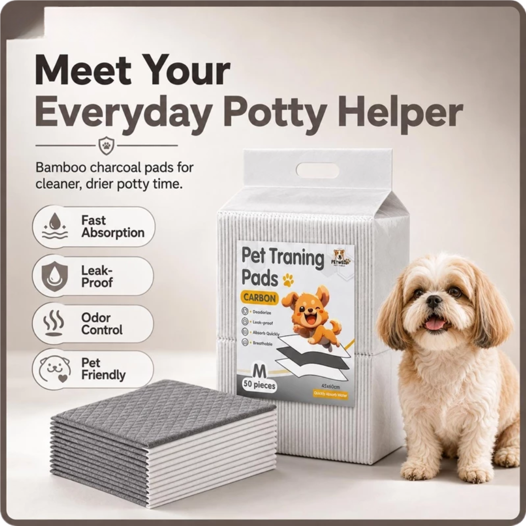Pet Training Pad Pads Charcoal Carbon Super Absorbent Deodorization Pet Wee Pee Poop Disposable