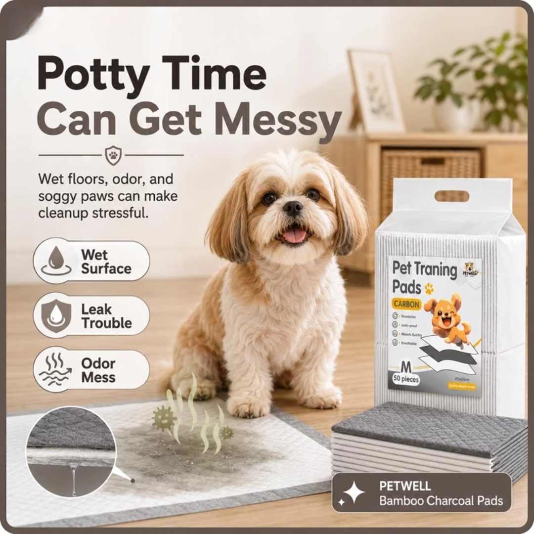 Pet Training Pad Pads Charcoal Carbon Super Absorbent Deodorization Pet Wee Pee Poop Disposable