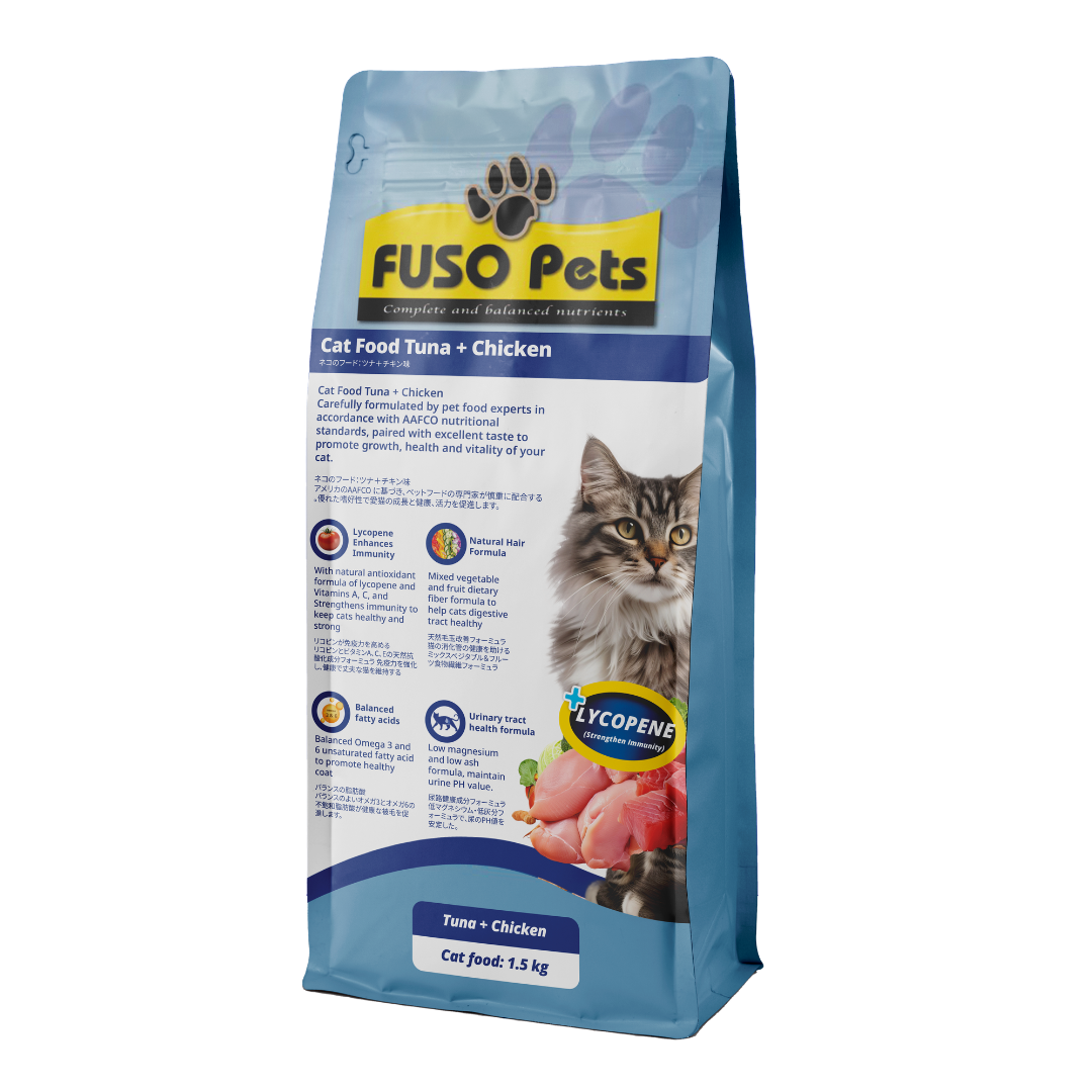 FUSO PETS CAT TUNA+CHICKEN 1.5KG