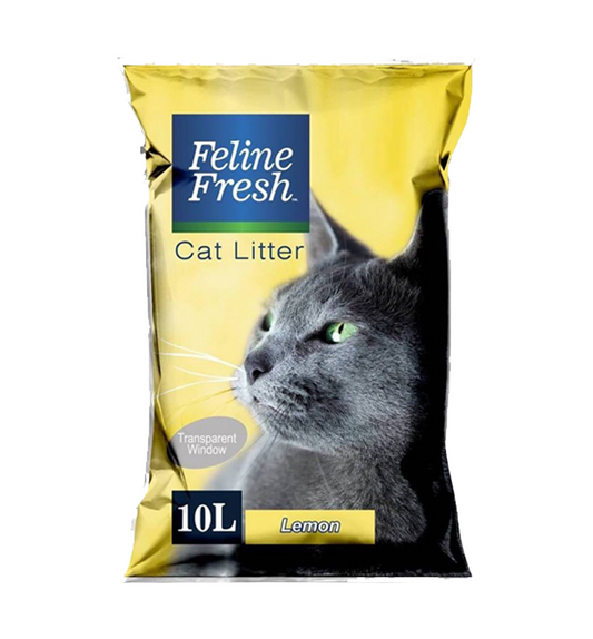 Feline Fresh Cat Litter Sand Lemon 10L