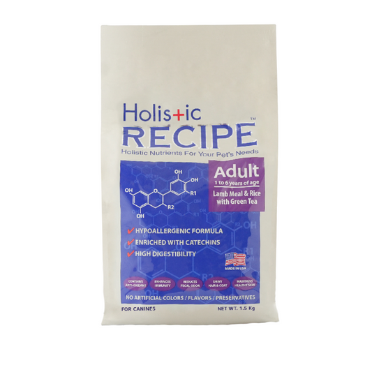 Holistic Recipe Adult Lamb Meal and Rice 1.5kg