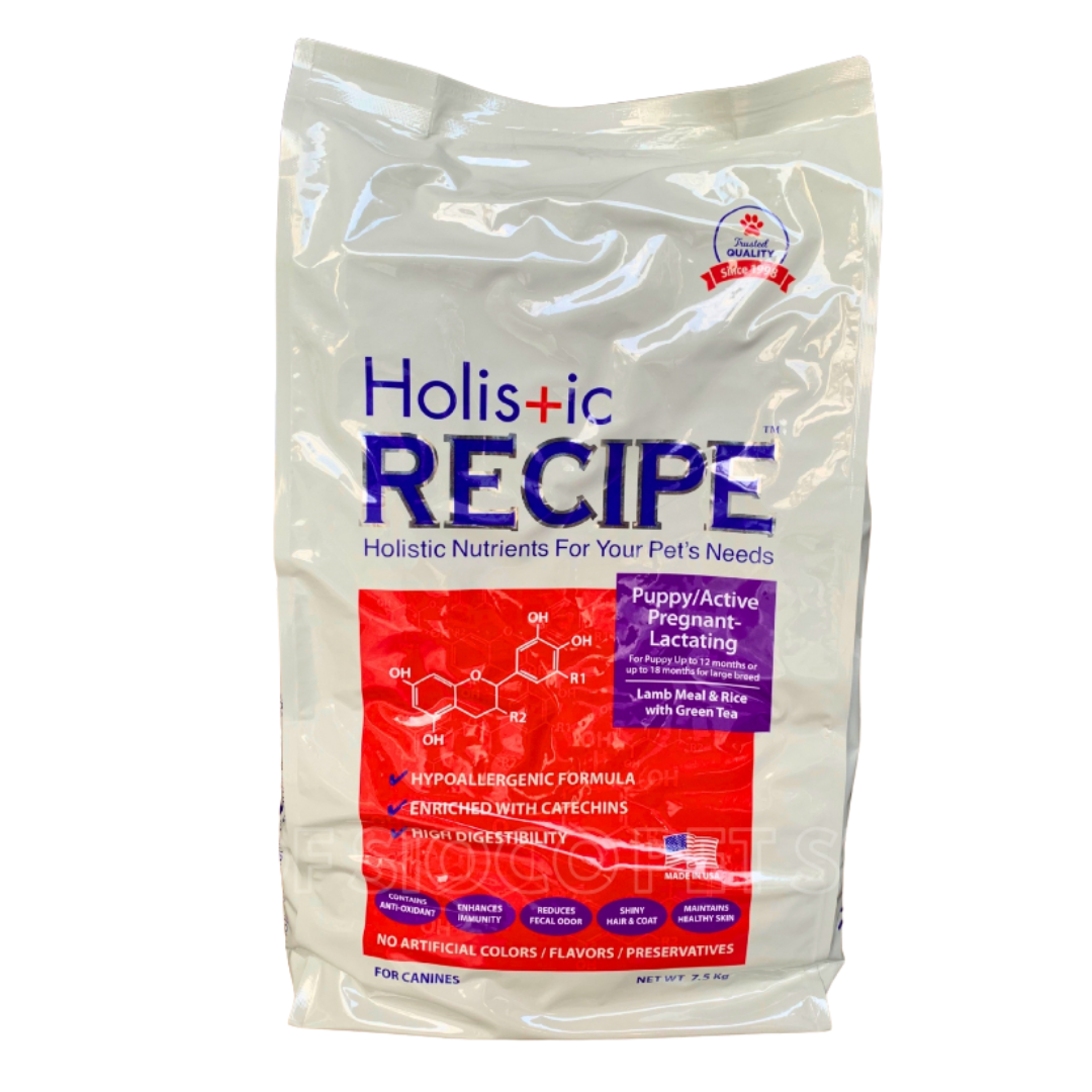 Holistic Recipe Puppy Lamb Meal And Rice 7.5kg