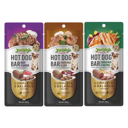 Jerhigh Hot Dog Bar 150g
