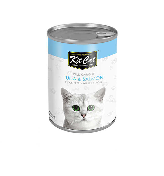 Kit Cat Premium Can Wet Food Grain Free 400g