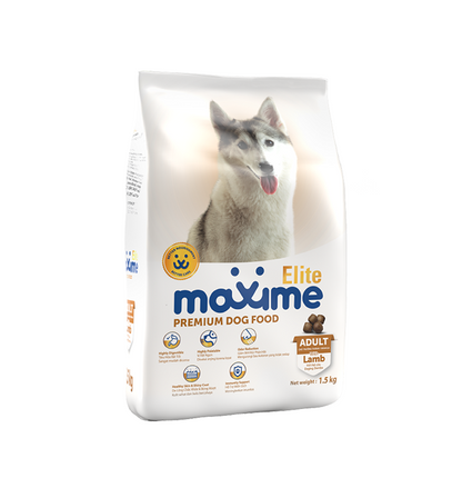 Maxime Elite Dry Dog Food – Adult – Lamb Flavor