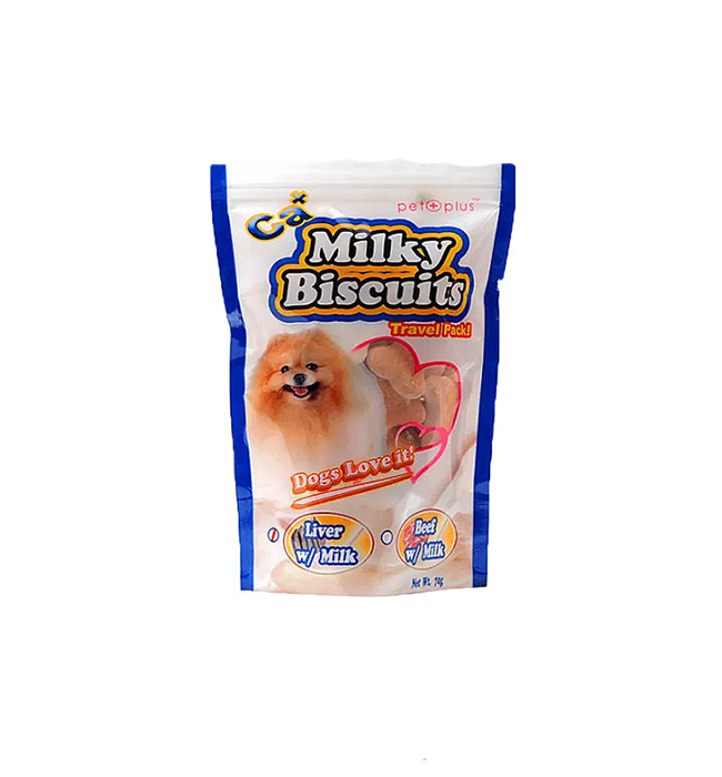 Pet Plus Milky Biscuit 70g