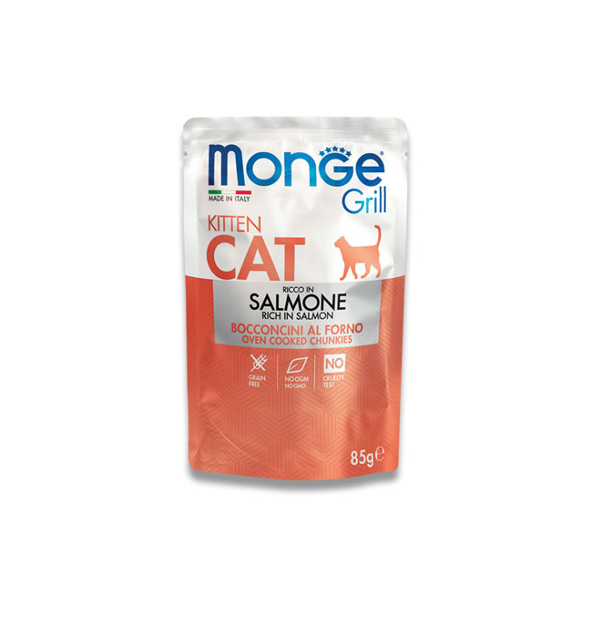 Monge Jelly Cat & Grill Pouch Grain Free For Dog