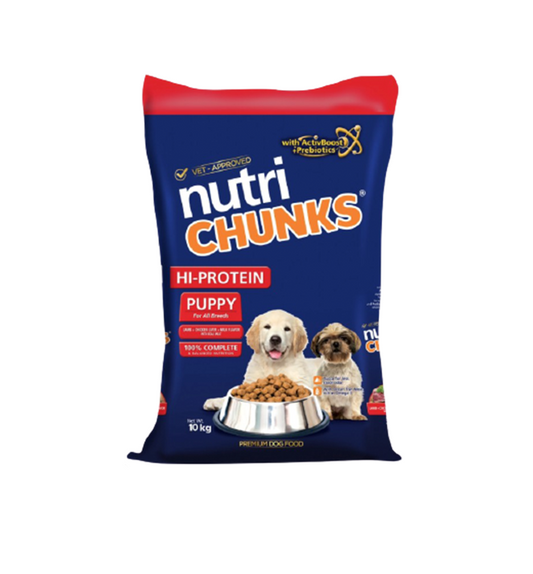 Nutri Chunks Hi-Protein Lamb Puppy 10kg
