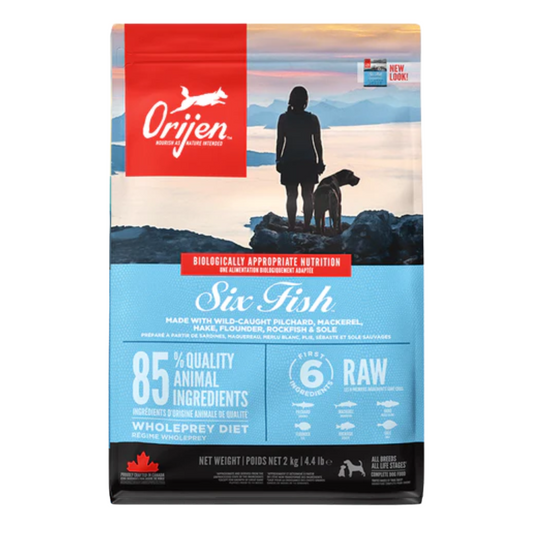 Orijen Six Fish Dry Dog Food 2kg