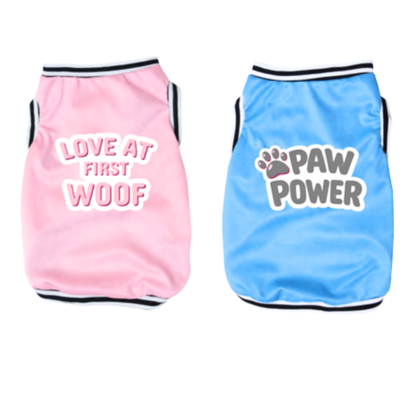 ODRA POOCH COUTURE PET CLOTHES JERSEY W/POCKET S-4XL
