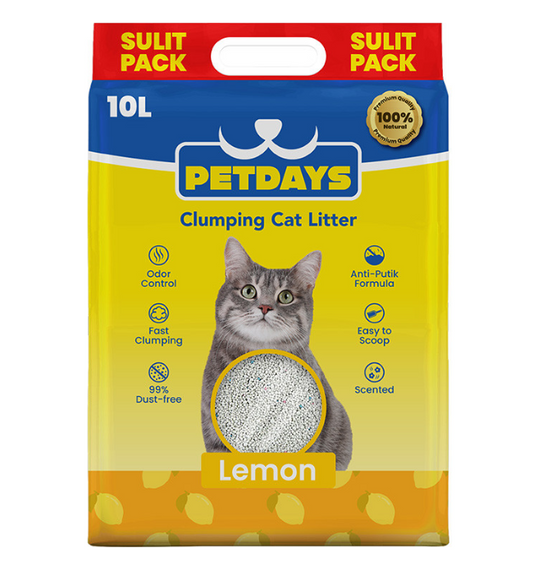 Petdays Cat Litter Lemon 10L