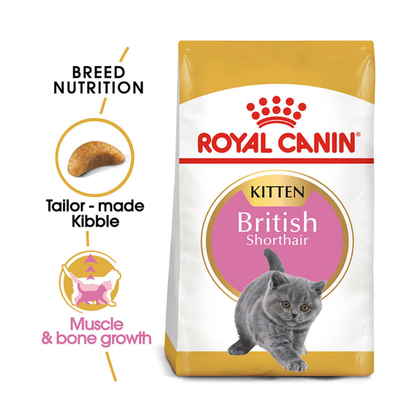 Royal Canin Feline Breed Nutrition British Shorthair Kitten 400g
