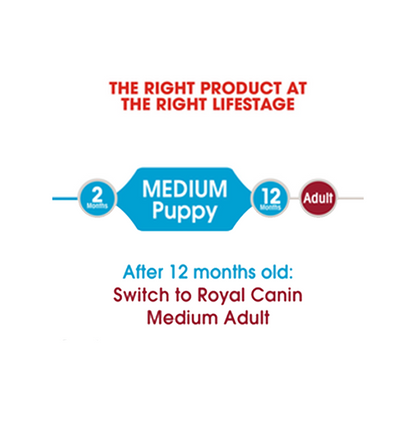 Royal Canin Medium Junior Puppy & Medium  Adult 4kg