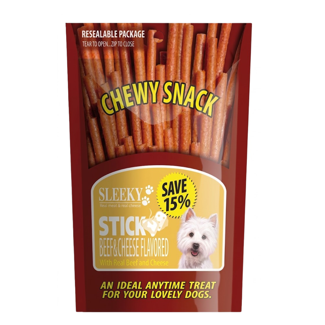 Sleeky Chewy Snack Dog Treats 175g