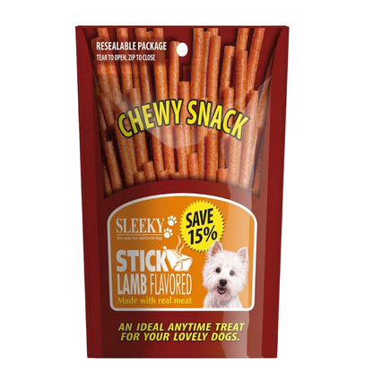Sleeky Chewy Snack Dog Treats 175g