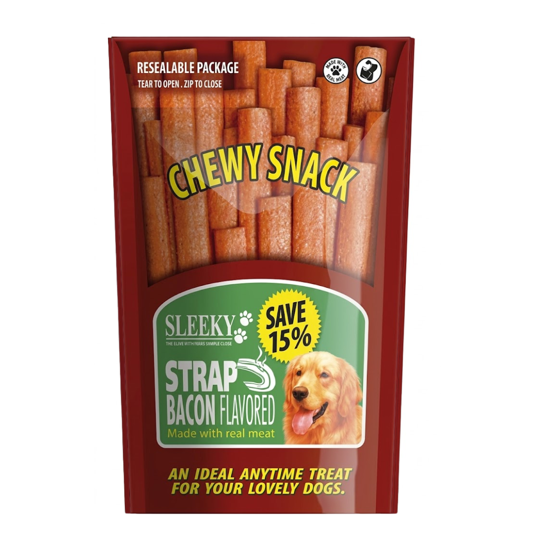 Sleeky Chewy Snack Dog Treats 175g