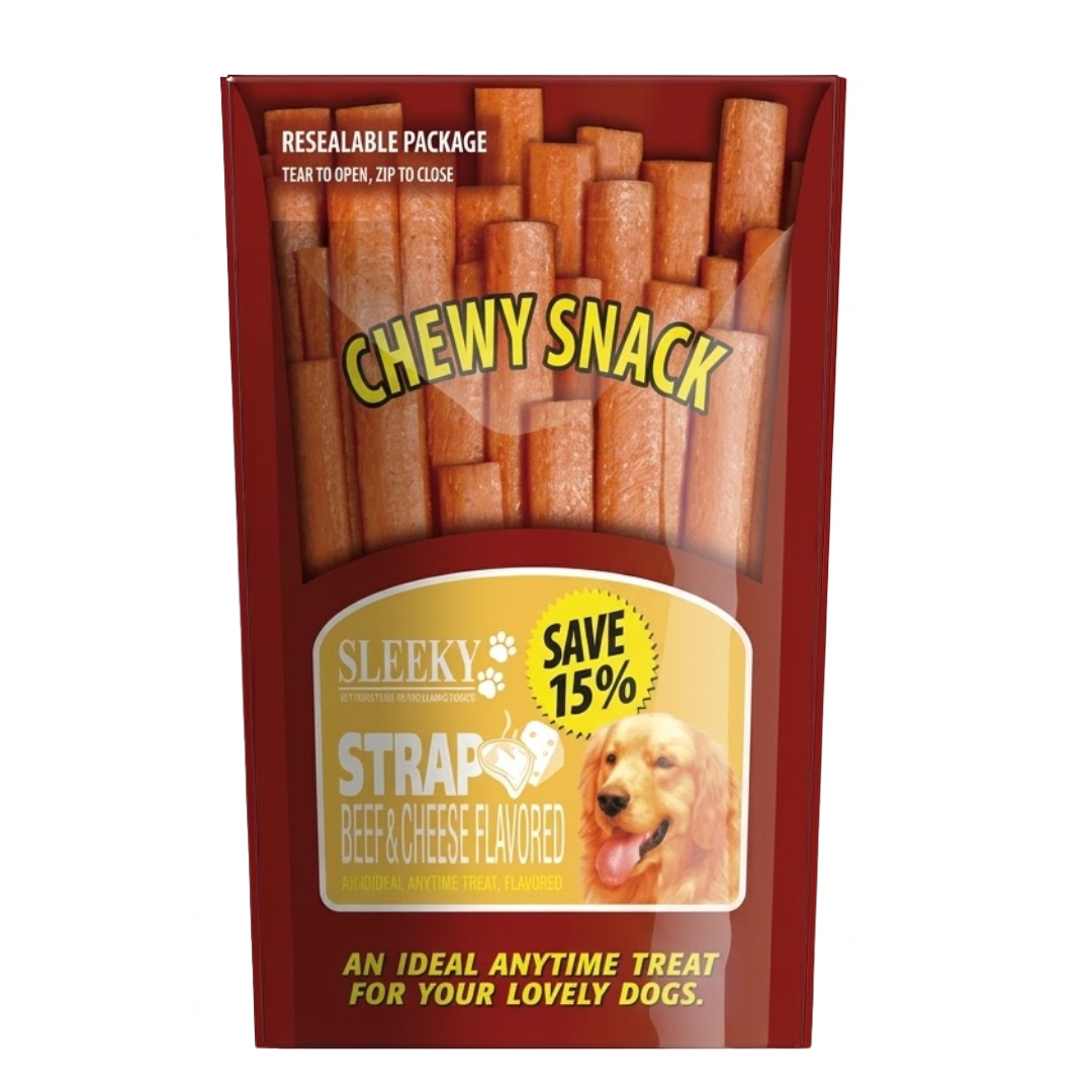 Sleeky Chewy Snack Dog Treats 175g