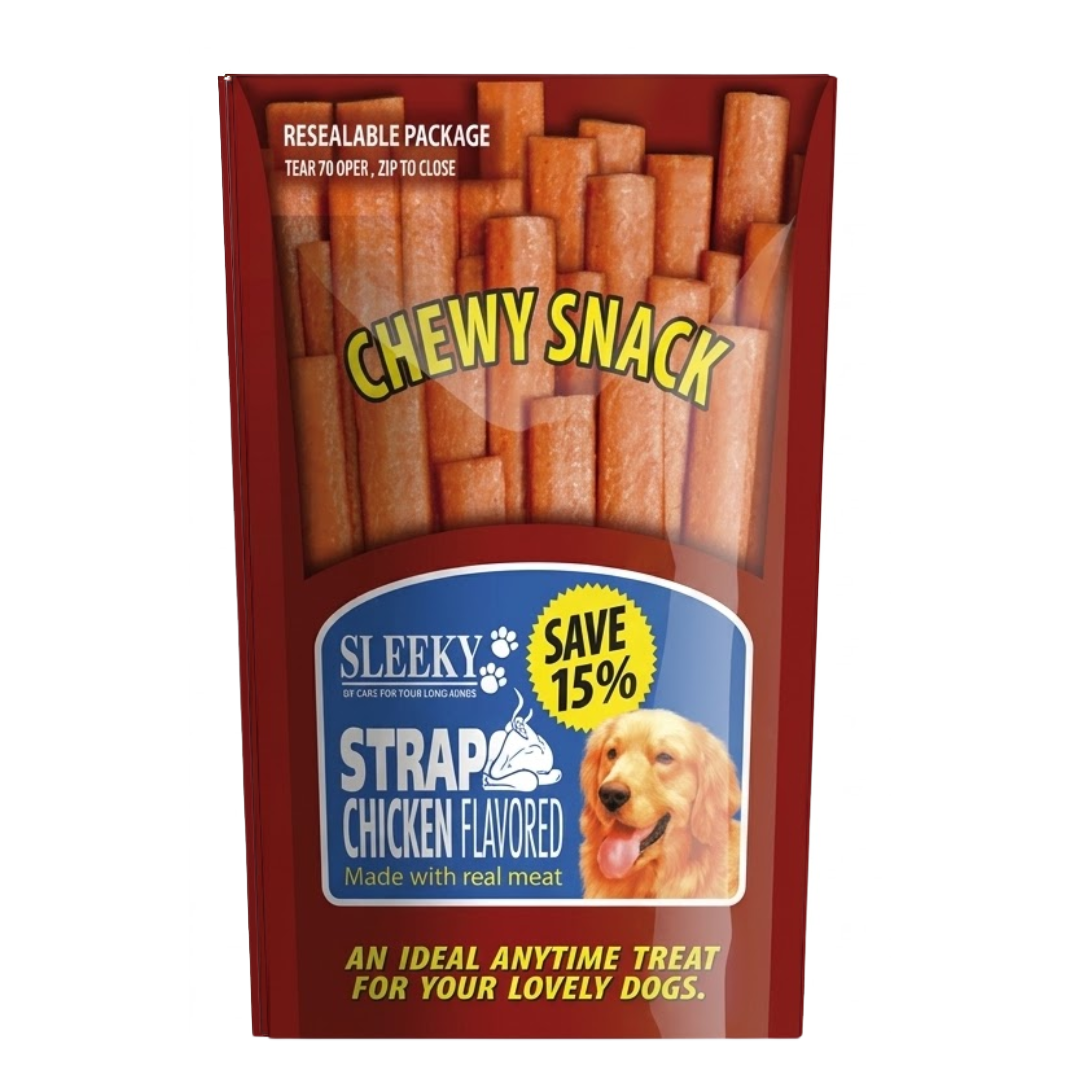 Sleeky Chewy Snack Dog Treats 175g