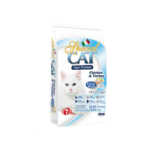 Special Cat Chicken & Turkey All Life Stages  7kg