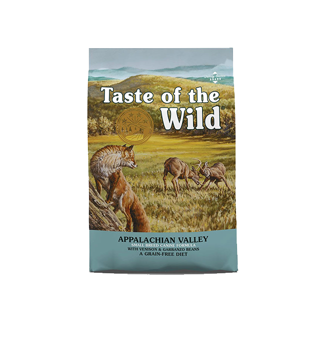 Taste of the Wild Appalachian Valley with Venison and Garbanzo Beans Grain-Free Adult Small Dog Dry Food 2kg