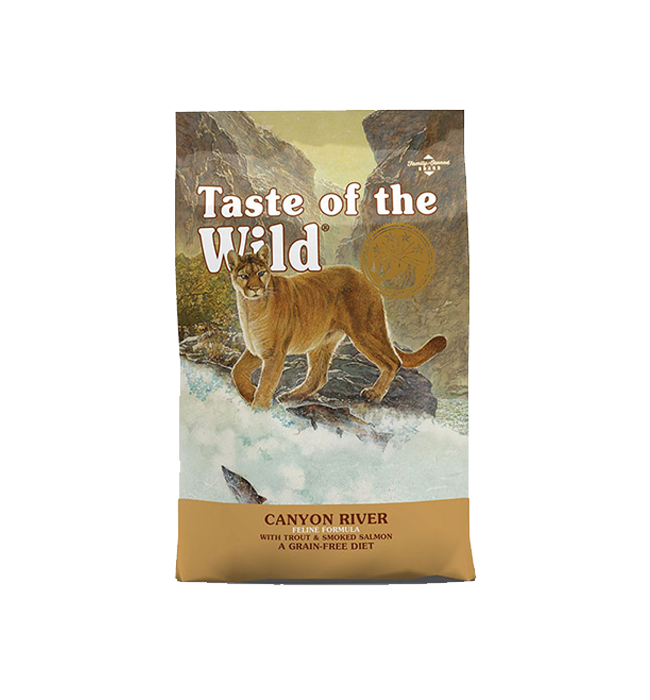 Taste of the Wild Canyon River with Trout and Smoked Salmon Grain-Free Cat Dry Food 2kg