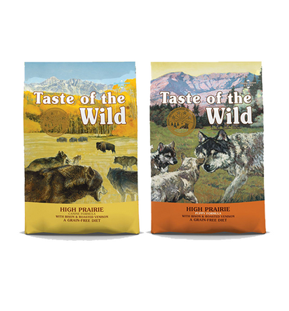 Taste Of The Wild High Prairie with Roasted Bison & Roasted Venison 2kg