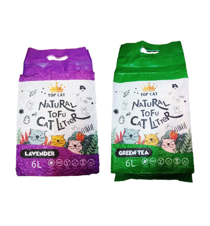 Top Cat Natural Tofu Cat Litter 6L