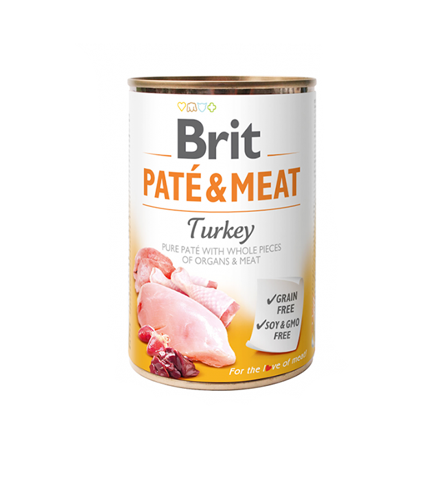 Brit Pate & Meat Turkey 400g