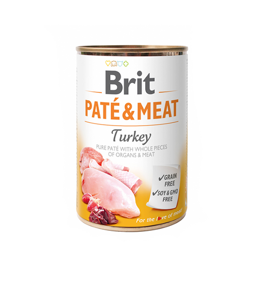 Brit Pate & Meat Turkey 400g