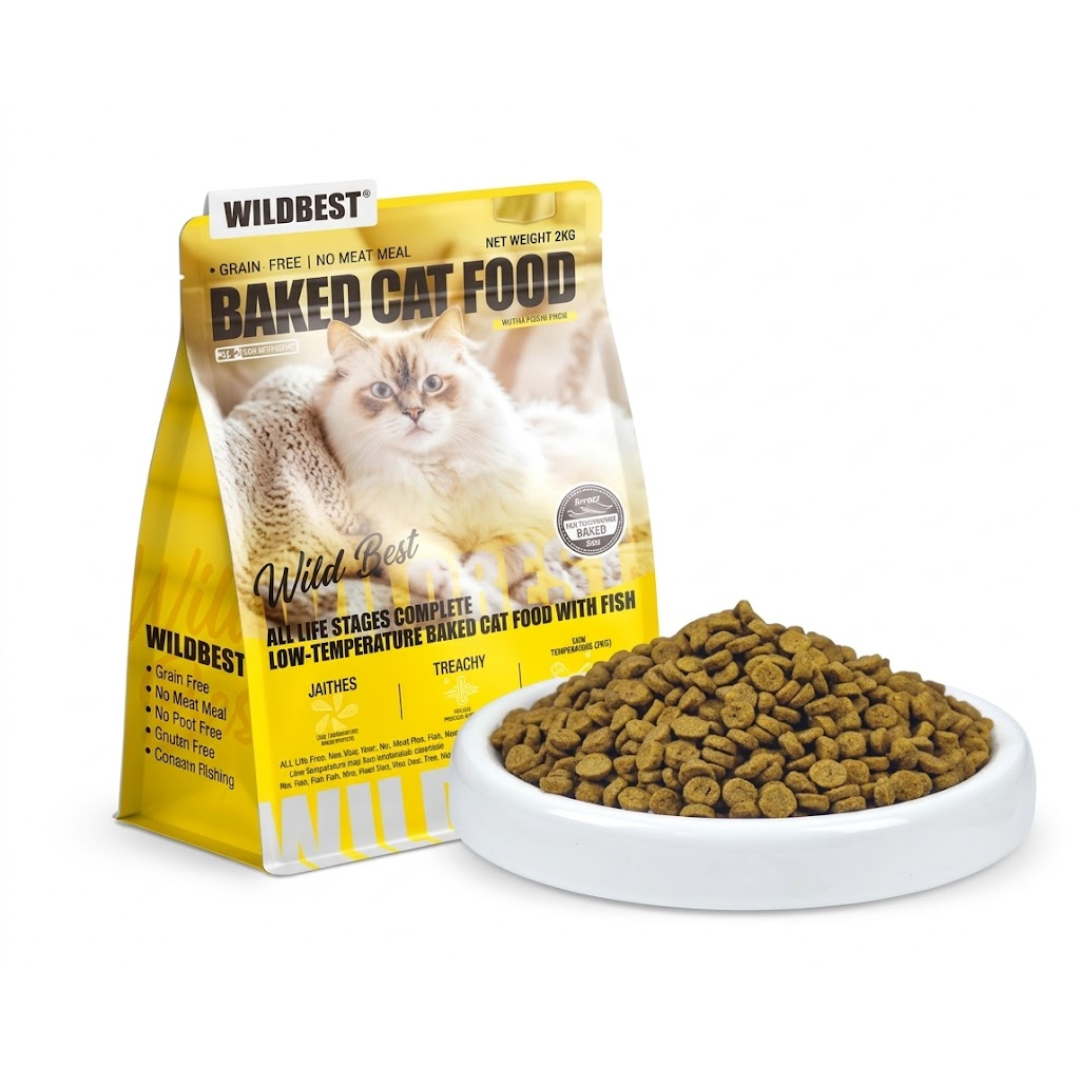 WILDBEST All Life Stages Complete Low-Temperature Baked Cat Food 2kg