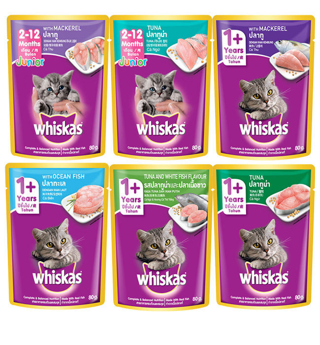 Whiskas Pouch Wet Food 80g Pet Culture PH