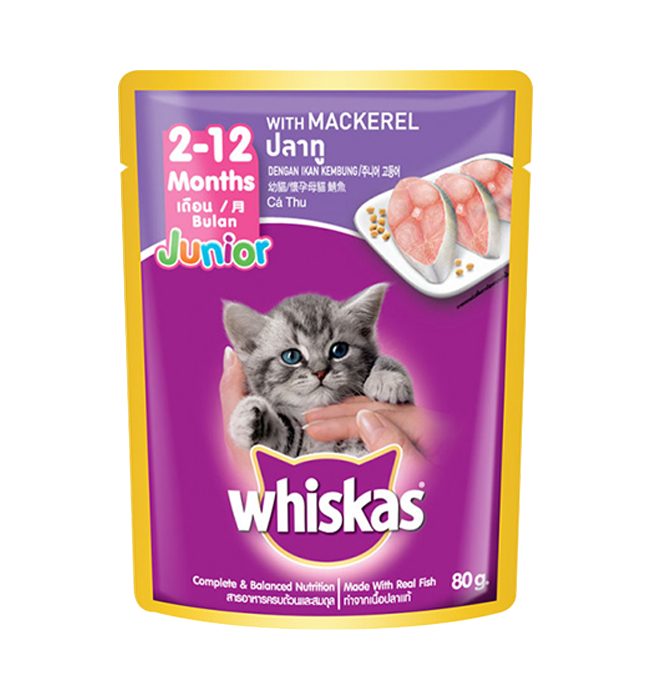 Whiskas Pouch Wet Food 80g