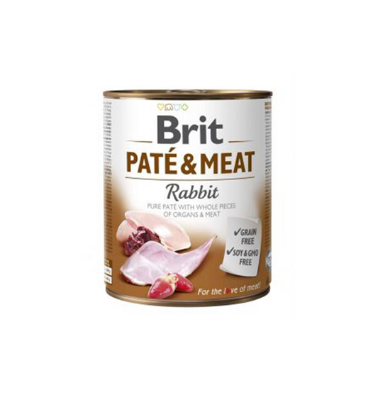 Brit Pate & Meat Rabbit 800g