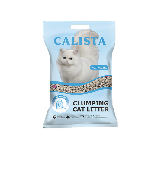Calista Clumping Cat litter Baby Powder Scent 10L