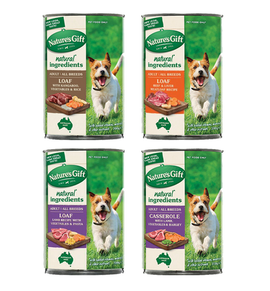 Nature's Gift Dog Can Wet Food for All Breeds 700g