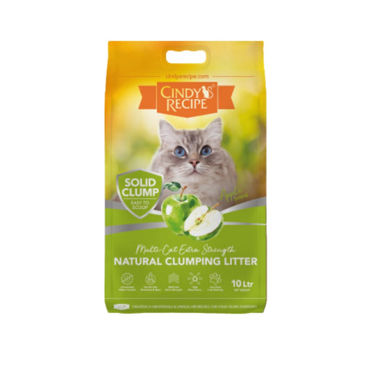 Cindy's Recipe Bentonite Cat Litter Apple 10L