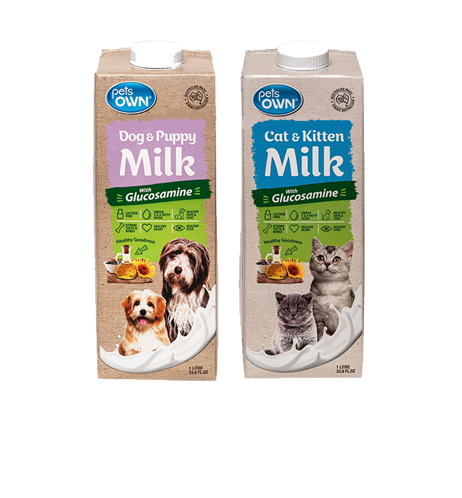 Pet's Own Cat & Kitten/ Dog & Puppies Milk with Glucosamine