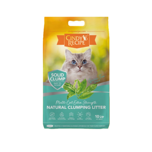 Cindy's Recipe Bentonite Cat Litter Green Tea 10L