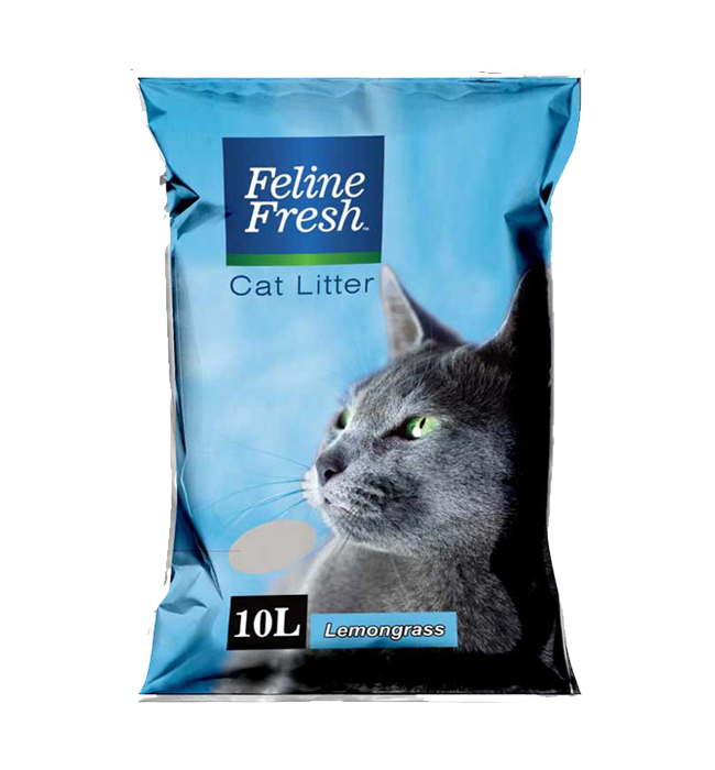Feline Fresh Cat Litter Sand  Lemongrass 10L
