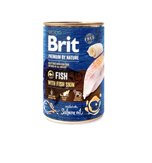 Brit Premium By Nature Fish w/ Fish Skin 400g