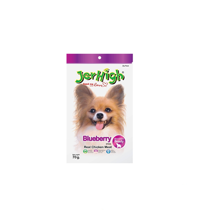 Jerhigh Treats for Dogs Blueberry 70g