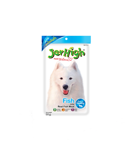 Jerhigh Treats for Dogs Fish 50g